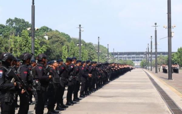 5.614 Personel Gabungan Amankan Pelantikan Anggota DPR RI Periode 2024-2029