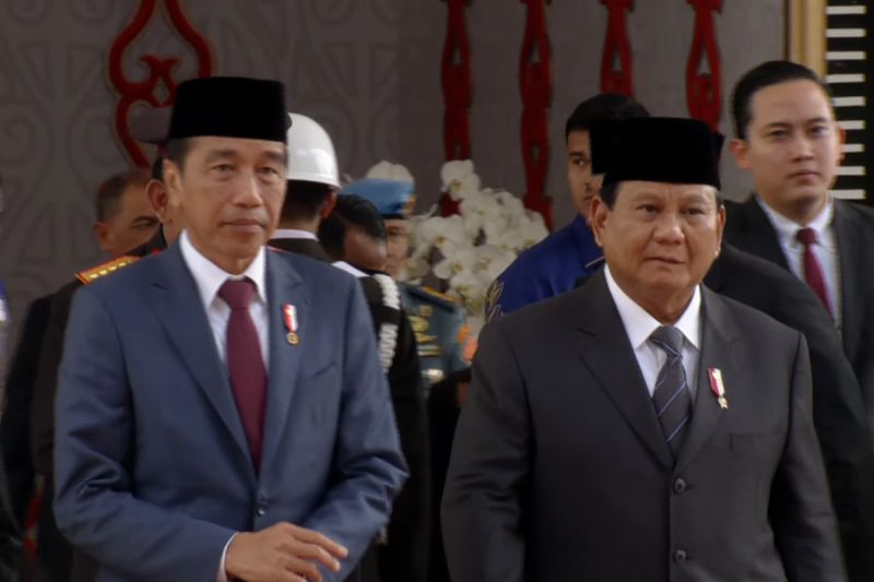 Jokowi Hadiri Pelantikan Anggota DPR, DPD, dan MPR RI Periode 2024-2029