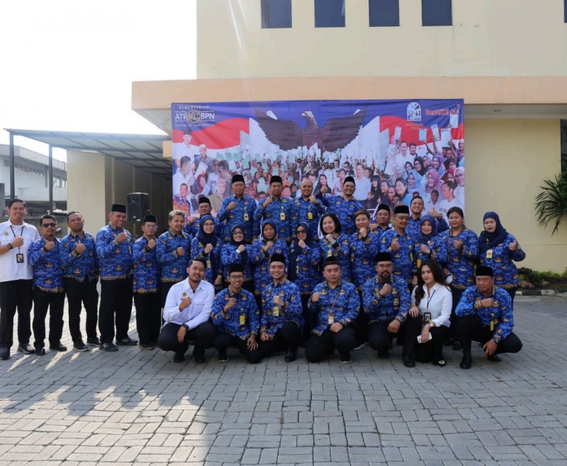 Kantah Jaksel Gelar Upacara Peringati Hari Kesaktian Pancasila