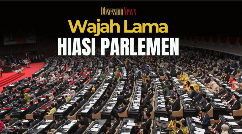 INFOGRAFIS: Periode Baru DPR Penuh Wajah Lama