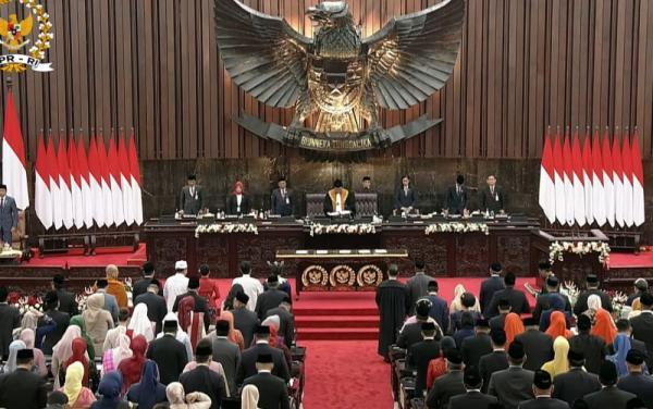 Anggota MPR RI 2024-2029 Resmi Dilantik Usai Pelantikan DPR dan DPD
