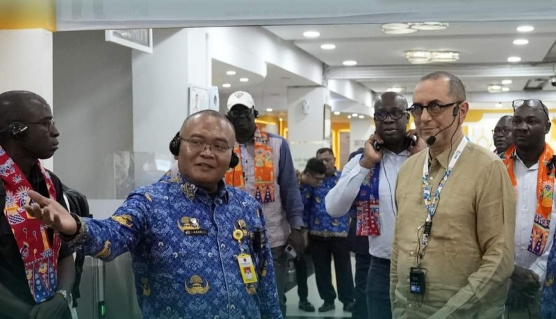 Delegasi 2 Negara Afrika Ingin Tiru Sistem Pelayanan Kantah Jakbar