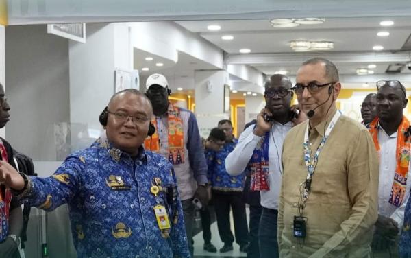Delegasi 2 Negara Afrika Ingin Tiru Sistem Pelayanan Kantah Jakbar