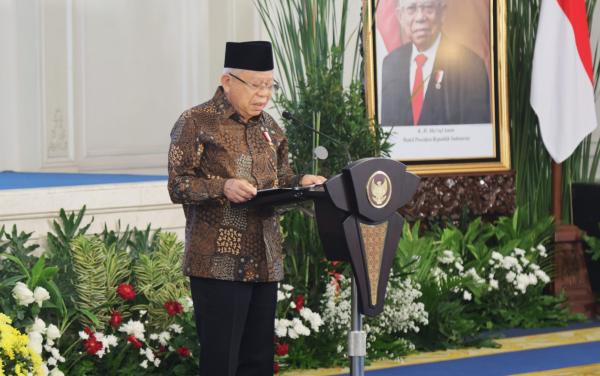 Ma’ruf Amin: Ekonomi Syariah Jadi Arus Baru yang Menguatkan Ketahanan Ekonomi Nasional