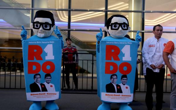 Suasana Jelang Debat Perdana Pilgub Jakarta 2024 di JIEXpo Kemayoran