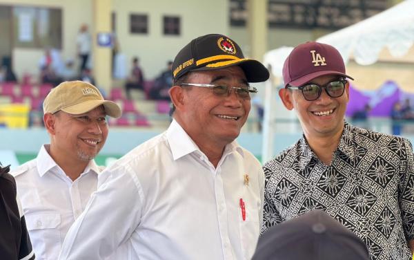 Menko Muhadjir Cek Kesiapan Arena Olahraga, Jelang Pembukaan Peparnas XVII Solo 2024