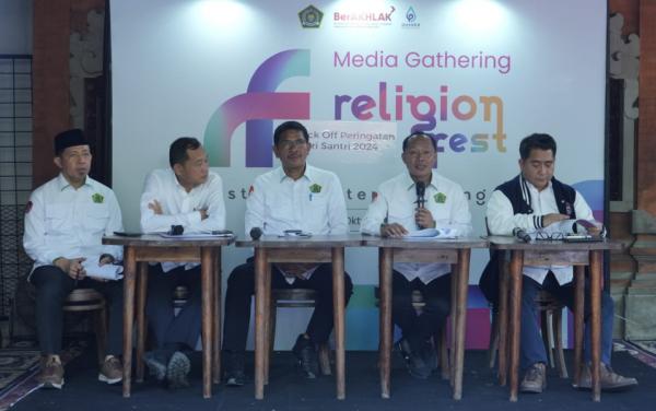 Kemenag Bakal Gelar Religion Festival dan Kick Off Hari Santri 2024