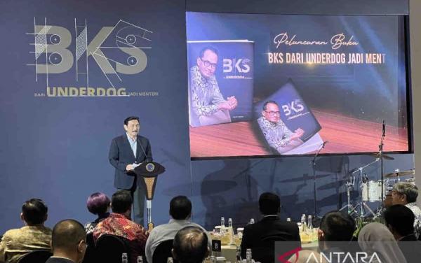 Luhut Ungkap Kisah Semangat Kerja BKS Meski Terkena COVID-19