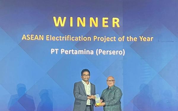 Desa Energi Berdikari Pertamina Raih Penghargaan “ASEAN Electrification Project Of The Year”