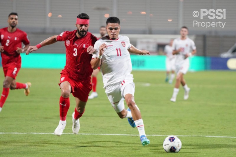 Timnas Indonesia Raih Hasil Imbang 2-2 Usai Bahrain Cetak Gol Kedua di Menit 90+9