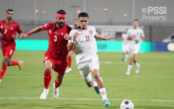 Timnas Indonesia Raih Hasil Imbang 2-2 Usai Bahrain Cetak Gol Kedua di Menit 90+9