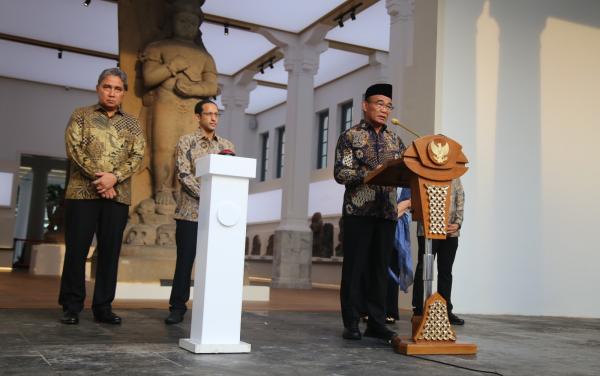 Wakili Jokowi, Muhadjir Resmikan Pembukaan Kembali Museum Nasional Indonesia