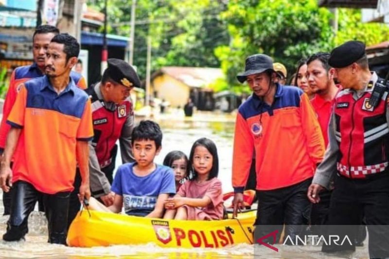Data BNPB: 10.586 Jiwa Terdampak Banjir di Tebing Tinggi