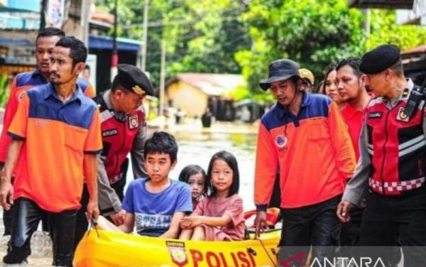 Data BNPB: 10.586 Jiwa Terdampak Banjir di Tebing Tinggi
