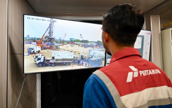 Pertamina Pantau Injeksi CO2 di Lapangan Sukowati Lewat Sistem Digital DARA CO.CO