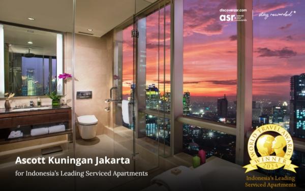 Ascott Kuningan Jakarta dan The Ascott Limited – Indonesia Raih Penghargaan Bergengsi dalam Kategori Serviced Apartment di Indonesia