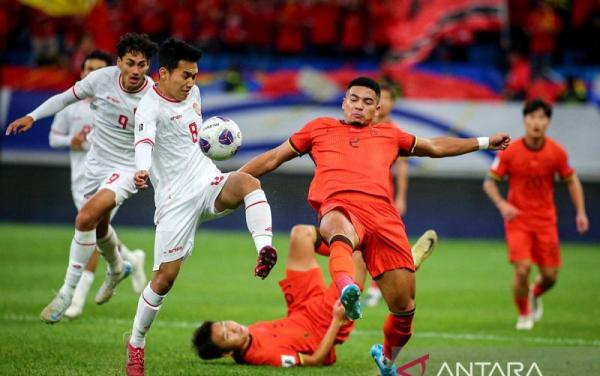 Kekalahan Perdana Timnas Indonesia 1-2 Lawan Tiongkok