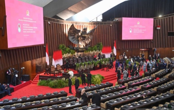 Prabowo-Gibran Ucapkan Sumpah Jabatan sebagai Presiden-Wapres RI 2024-2029
