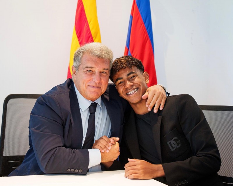 Terkuak! Presiden Barcelona Tolak Tawaran Fantastis untuk Lamine Yamal