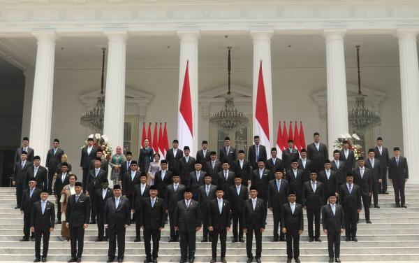 Kabinet Merah Putih: Golkar Menteri Terbanyak, Gerindra Wamen Terbanyak