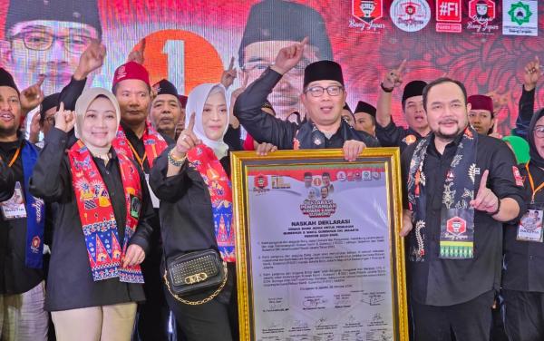 Labuhkan Dukungan ke RIDO, Bang Japar: Warga Jakarta Harus Tetap Jadi Kreator Pembangunan