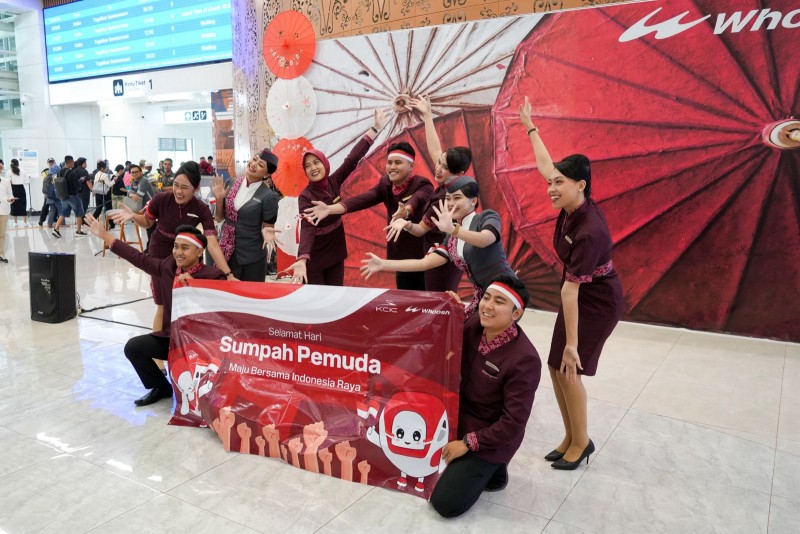 Semarak Peringatan Hari Sumpah Pemuda Bersama KCIC di Stasiun Halim