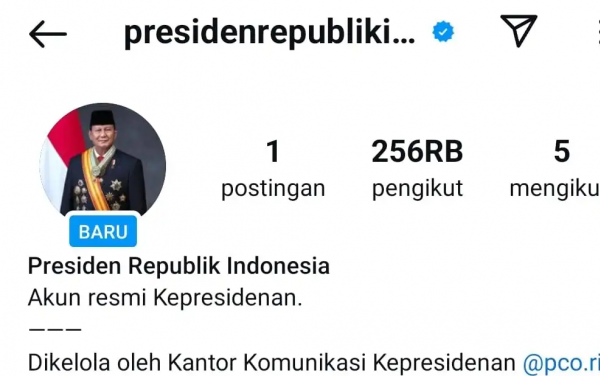 Istana: Akun Medsos Lembaga Kepresidenan Milik Semua Presiden