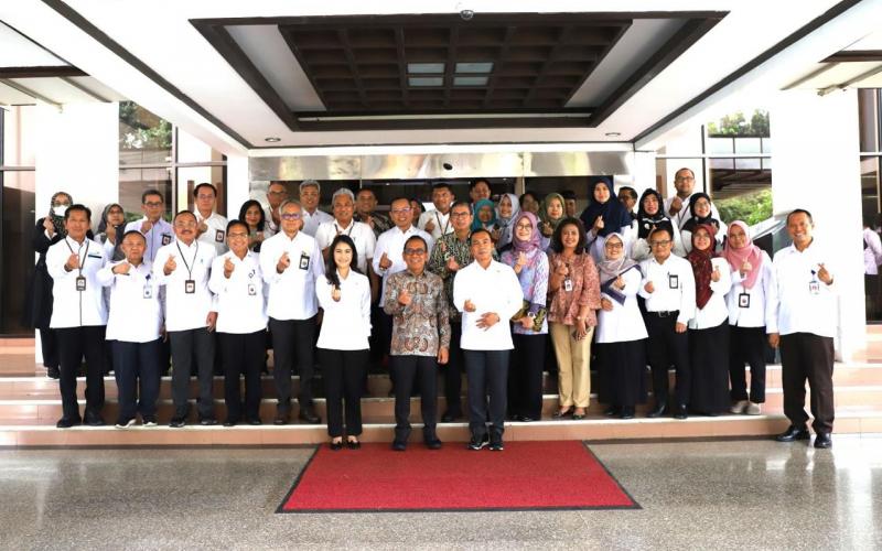 Pentingnya Sinergi Penanganan Stunting, Menko PMK Pratikno Sambangi Kantor BKKBN