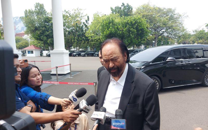 Surya Paloh: Tak Ada Angin Tak Ada Hujan, Kenapa Tom Lembong Tersangka?