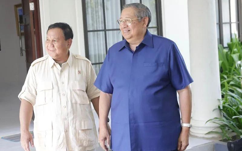 Bertemu Empat Mata, Prabowo-SBY Bahas Lembaga Investasi