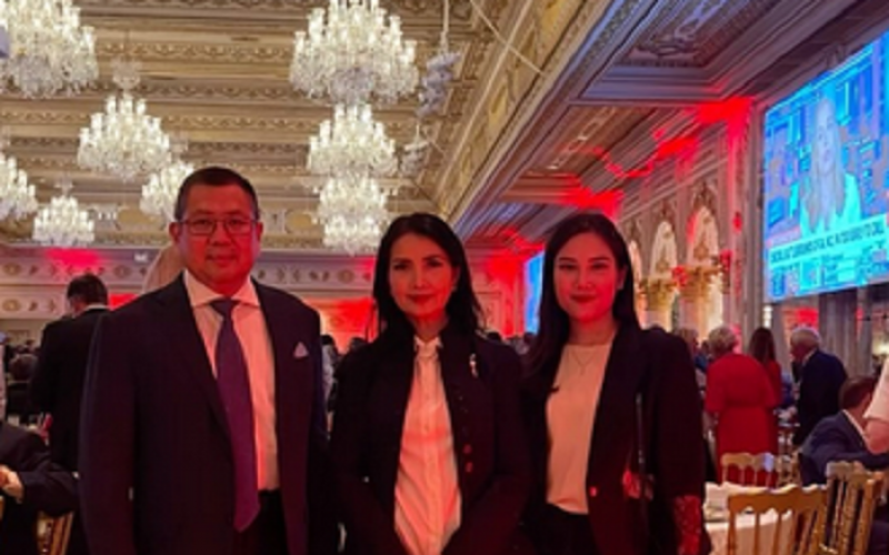 Hary Tanoe Pamer Perayaan Kemenangan Donald Trump di Florida