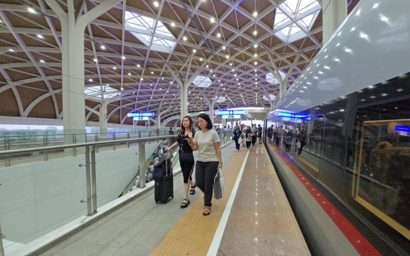 Operasional Whoosh Kembali Normal Setelah Jalur Dipastikan Aman dari Benda Asing