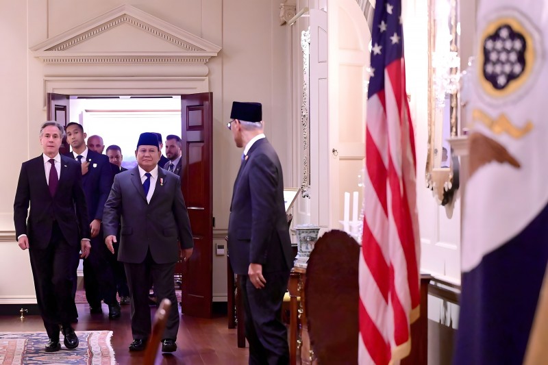 Dinner Bersama Blinken, Prabowo: Apakah Anda Punya Solusi Soal Palestina?