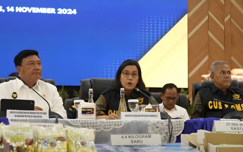 Sri Mulyani Ungkap Capaian Penindakan Bea Cukai, Tutup Potensi Kebocoran Rp3,9 Triliun