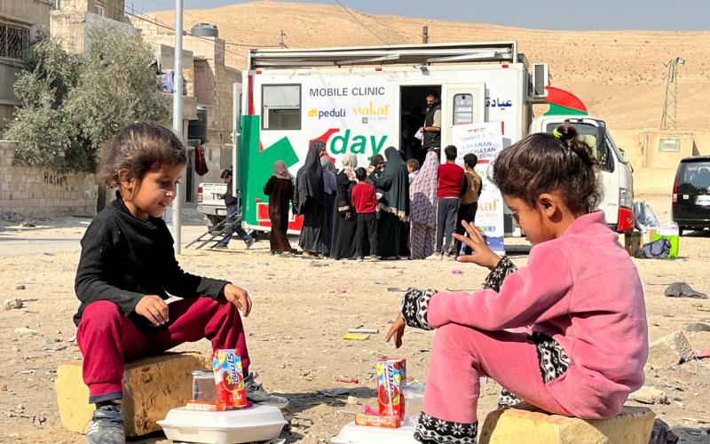 Gandeng DT Peduli, ODOJ Berangkatkan Relawannya Bantu Pengungsi Palestina