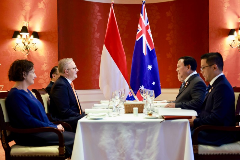 Breakfast Meeting Prabowo-Albanese, Bahas Pertahanan dan Ekonomi