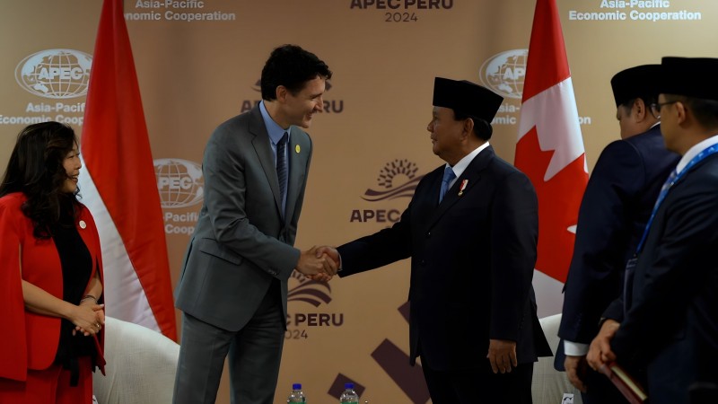 Bertemu Trudeau, Prabowo Minta Kerja Sama Digital RI-Kanada Ditingkatkan