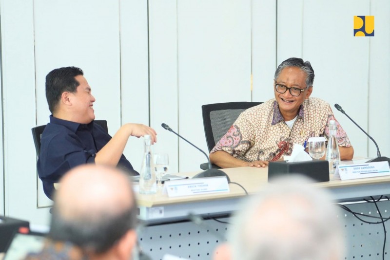 Kementerian PU dan Kementerian BUMN Bahas Restrukturisasi BUMN Karya