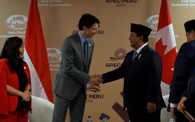 Bertemu Trudeau, Prabowo Minta Kerja Sama Digital RI-Kanada Ditingkatkan
