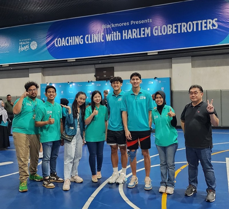 Blackmores Coaching Clinic with Harlem Globetrotters: Gelorakan Hidup Sehat Anak Melalui Basket