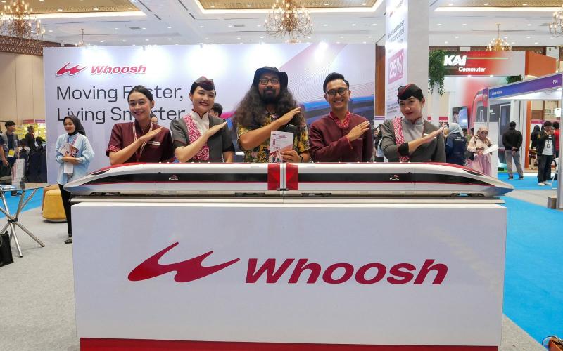 Tiket Whoosh Diskon Hingga 25 persen di KAI Expo 2024
