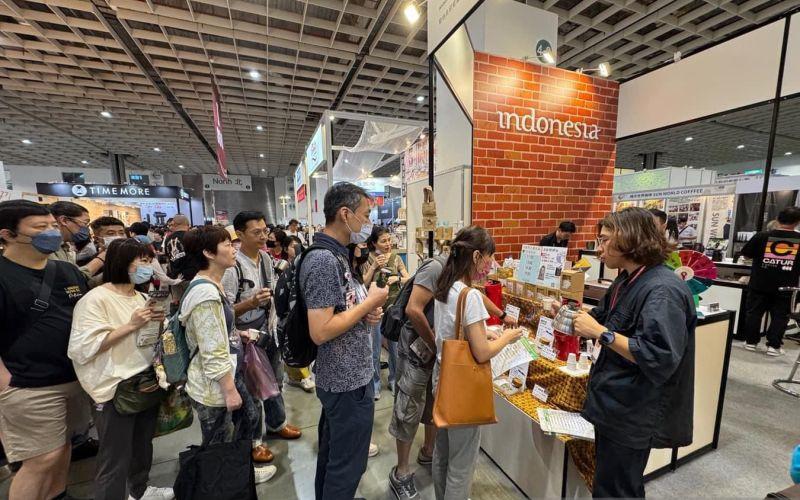 Biji Kopi Indonesia Dipamerkan di Taiwan International Coffee Show 2024