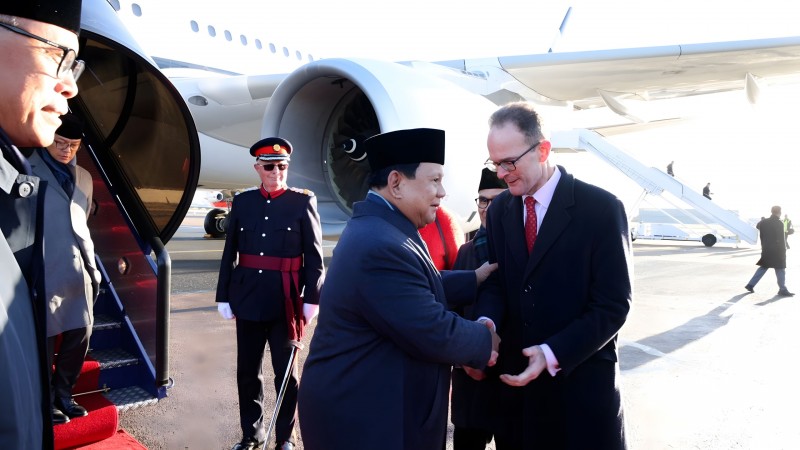 Prabowo Disambut Kerajaan Inggris
