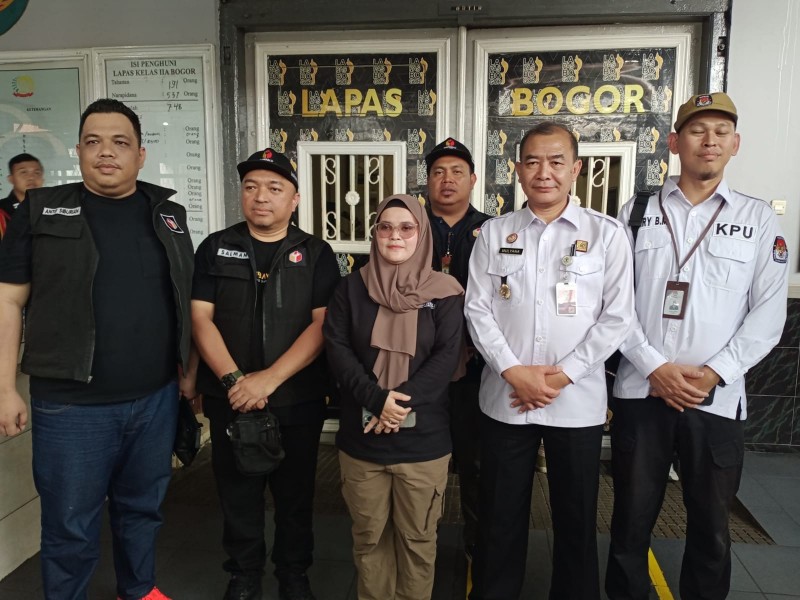 Bawaslu RI Lakukan Pengawasan Pemungutan Suara Pilkada Serentak 2024 di Lapas Paledang