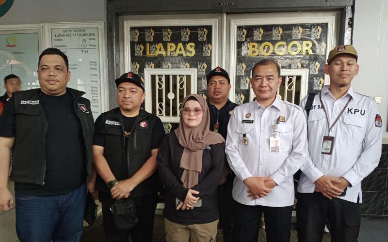 Bawaslu RI Lakukan Pengawasan Pemungutan Suara Pilkada Serentak 2024 di Lapas Paledang