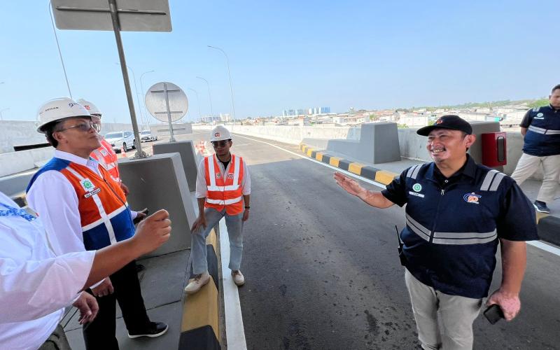 Jaga Kondisi Jalan Selalu Bersih, PT API Lakukan Management Walkthrough Kebersihan dan Patching JTCC