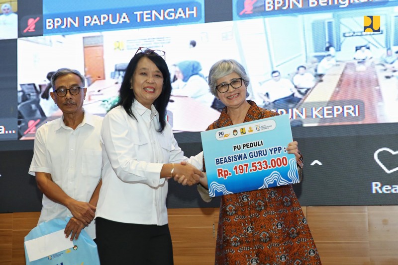 Kementerian PU Salurkan Donasi Rp3,3 Miliar untuk Insan PU dan Masyarakat