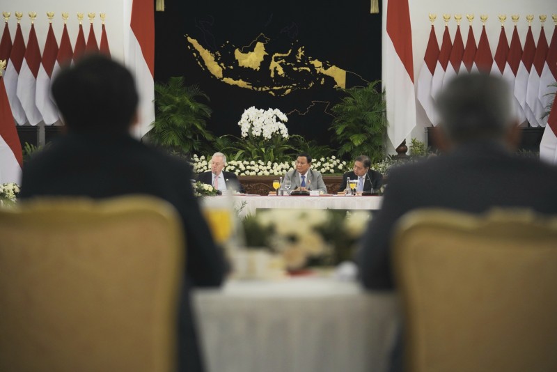 Sambut Kunjungan Pengusaha AS, Prabowo Pamer Capaian Kinerja Kabinet Merah Putih