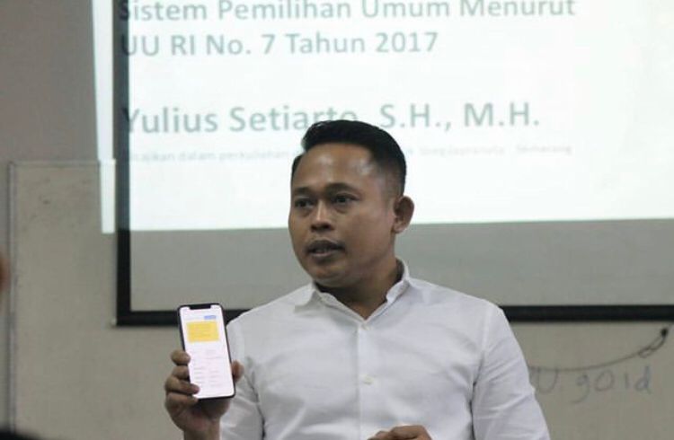 Singgung Partai Cokelat di Tiktok, Yulius Disanksi Teguran Tertulis