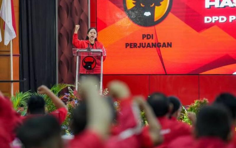 Jateng Masih Kandang Banteng, Puan: Silakan Nilai Sendiri...